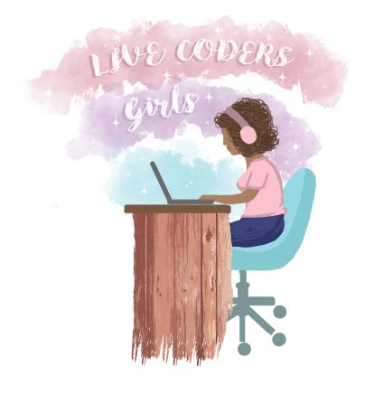 Logo das Live Coder Girls BR